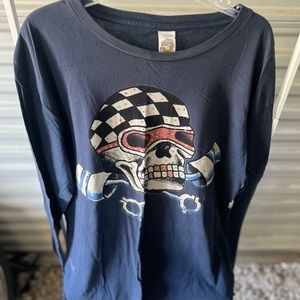 Long sleeve shirt with design